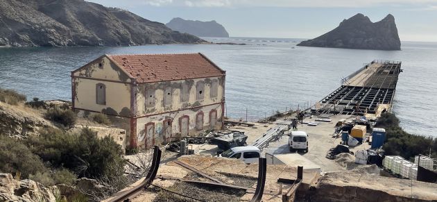 Adif saca a subasta pública el entorno anexo al embarcadero del Hornillo y el Gobierno socialista de Águilas es incapaz de adquirirlo