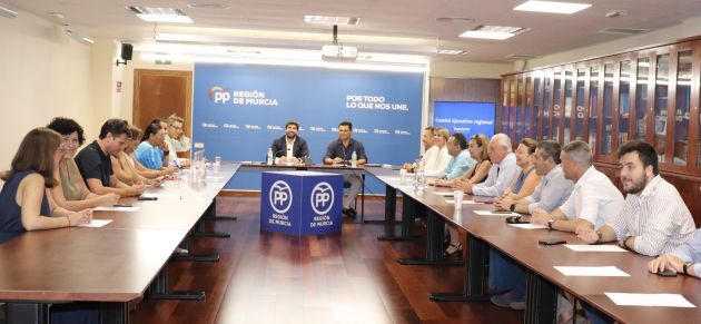 Cinco aguileños forman parte de la nueva Junta Directiva del Partido Popular de la Región de Murcia