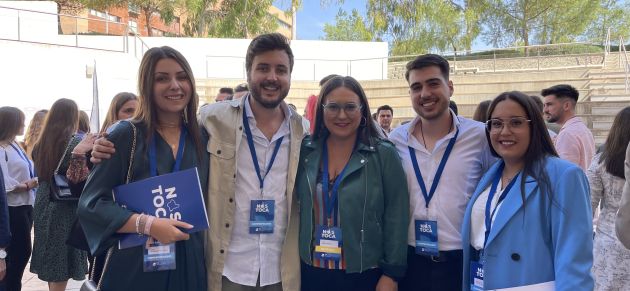 Antonio Landáburu es el primer aguileño que preside Nuevas Generaciones Región de Murcia