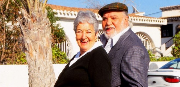 AsunciÃ³n Balaguer y Paco Rabal / Foto: Getty Images