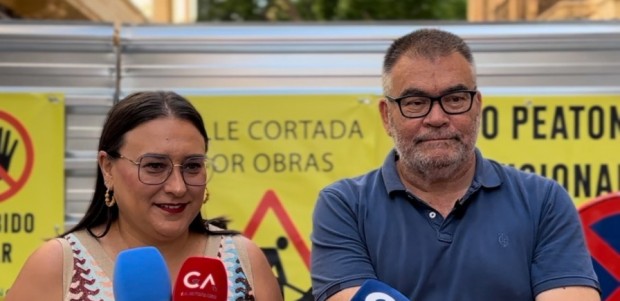 Reverte: “El Ejecutivo de Moreno pone el municipio `patas arriba´ con obras en el centro en pleno mes de julio”