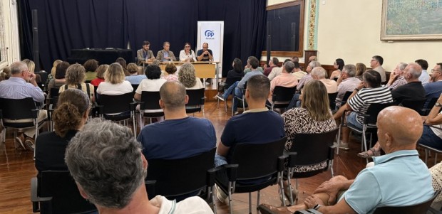El Partido Popular de Águilas y Lorca reivindican el regreso inmediato del tren y la necesidad de hacer comarca ante los grandes retos com